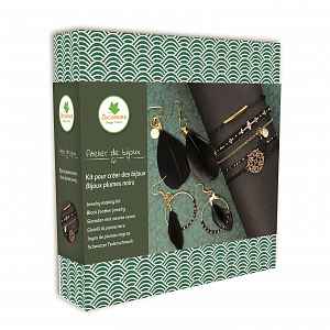 Sycomore Výroba šperků - bižuterie s černými pírky