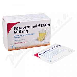 PARACETAMOL STADA 600MG perorální PLV SOL SCC 10