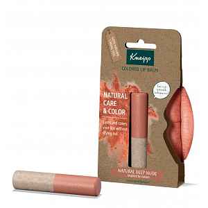 Kneipp Balzám na rty Natural Dark Nude 3,5 g