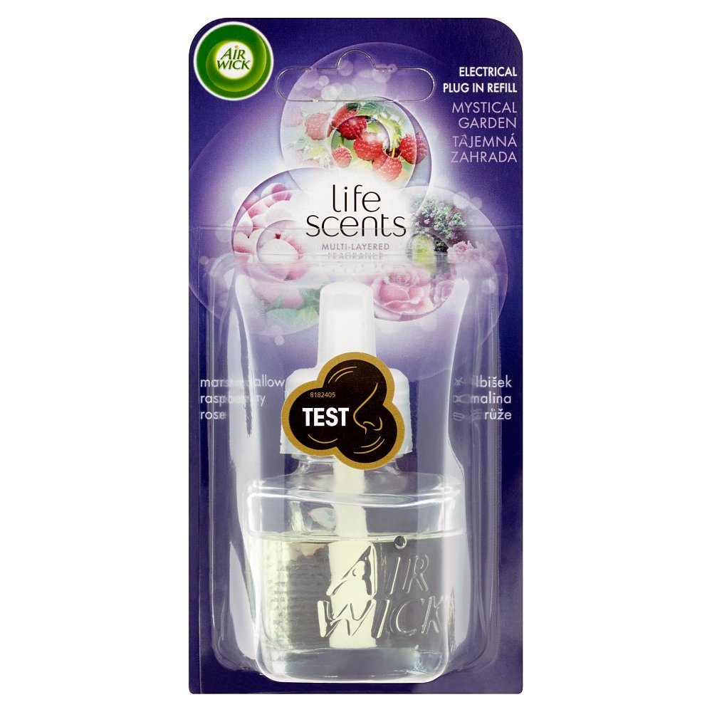 Air Wick Life Scents náhradní náplň do elektrického osvěžovače tajemná zahrada 19 ml