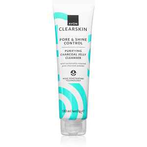 Avon Clearskin Pore & Shine Control hloubkově čisticí gel s aktivním uhlím 100 ml