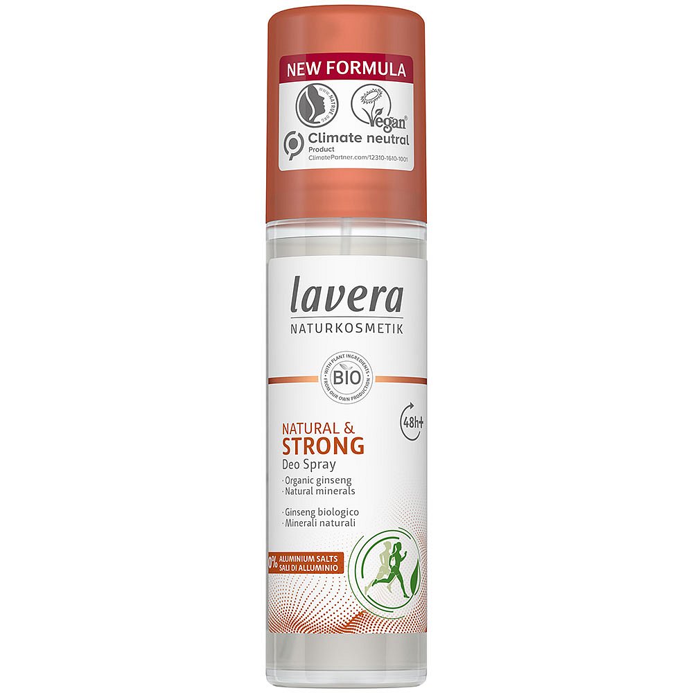 LAVERA Deodorant sprej Strong pro ochranu až 48 hodin 75 ml