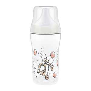 NUK Perfect Match Láhev Disney Tygřík 3m+ 260 ml 1 ks white