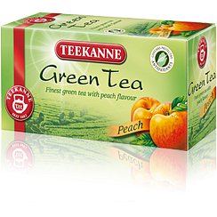 TEEKANNE Zelený čaj broskev n.s.20x1.75g
