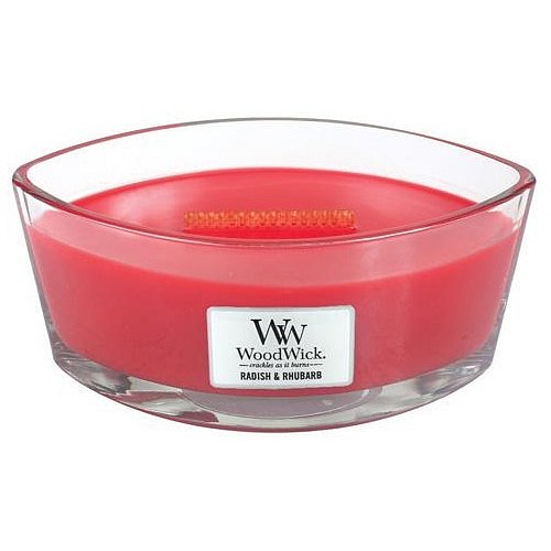 WoodWick Vonná svíčka loď Radish & Rhubarb  453 g