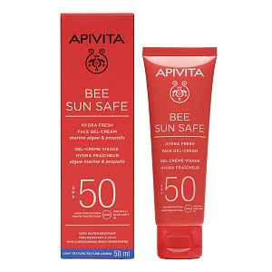 APIVITA Bee Sun Safe Hydra Fresh SPF50 pleťový gelový krém 50 ml