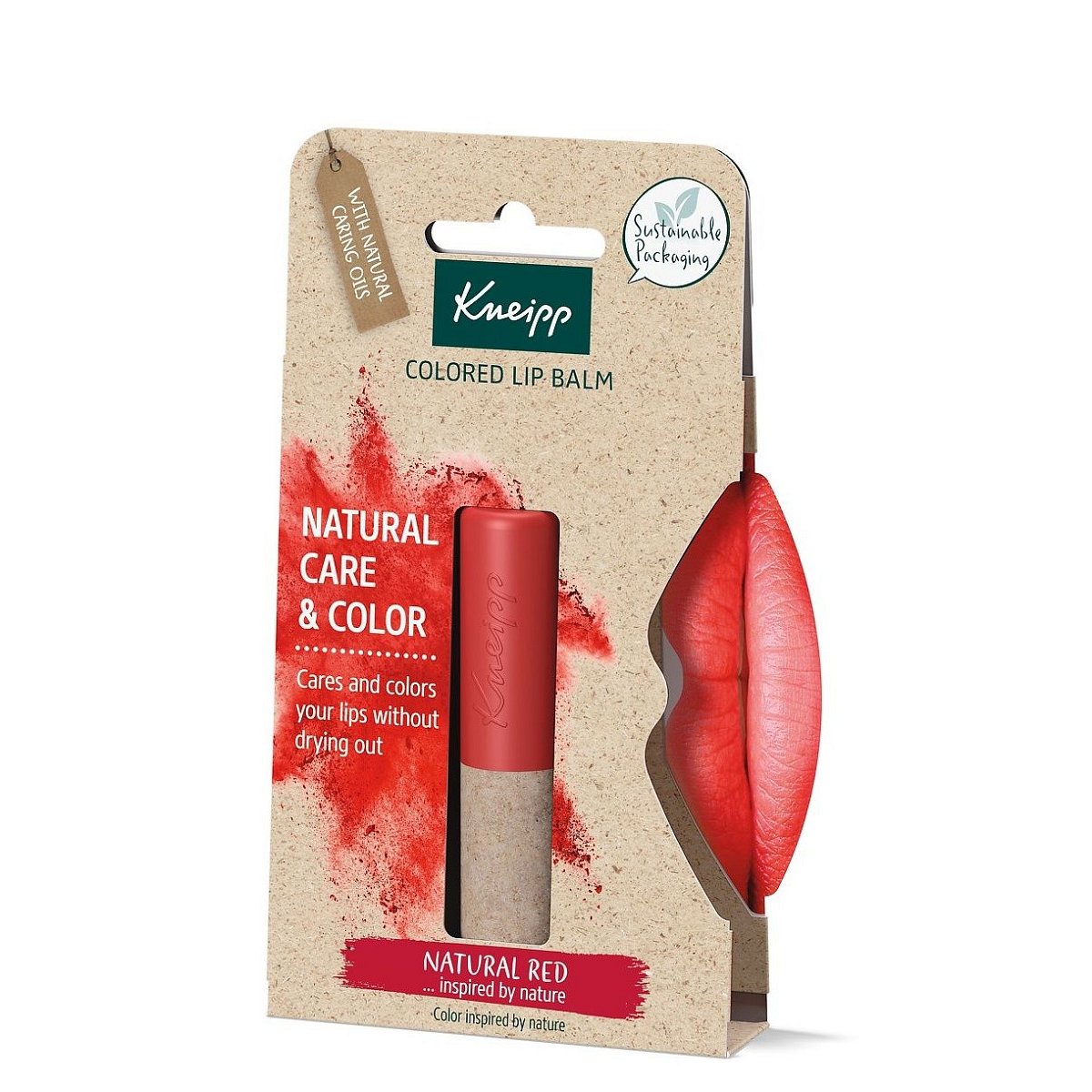 Kneipp Balzám na rty Natural Red 3,5 g