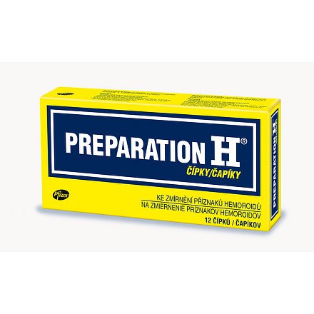 Preparation H rektalní čípky 12ks