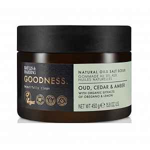 Baylis & Harding Tělový peeling Oud, Cedr & Ambra 450 g