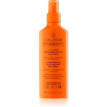 Collistar Sun Protection mléko na opalování ve spreji SPF 10  200 ml