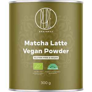 BrainMax Pure® Matcha Latte Vegan, BIO, 300 g