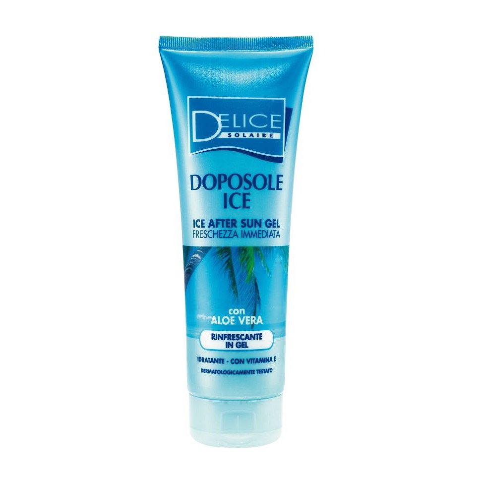 Delice Solaire After Sun Ice Gel chladivý gel po opalování 250 ml