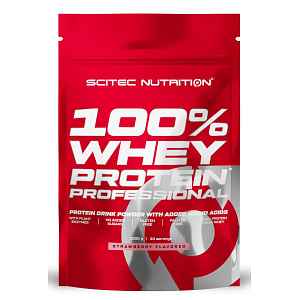Scitec Nutrition 100% Whey Protein Professional 1000 g strawberry