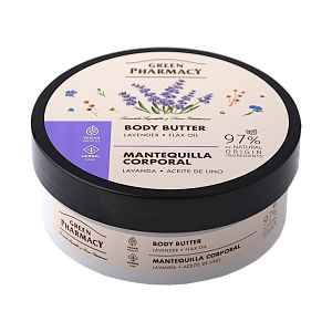 Tělové máslo s levandulí a lněným olejem Green Pharmacy Body Butter - 200 ml