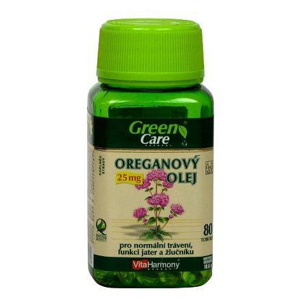 VitaHarmony Oreganový olej 25 mg tob.80