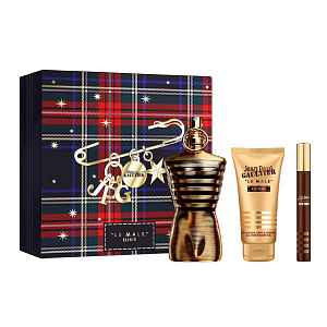 Jean Paul Gaultier Le Male Elixir dárková sada (parfémová voda 125 ml + sprchový gel 75 ml + cestovní balení vůně) pánská
