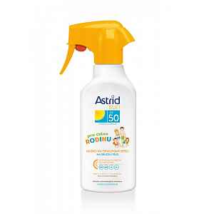 Astrid SUN Opalovací mléko rodinné OF 50 sprej 270 ml