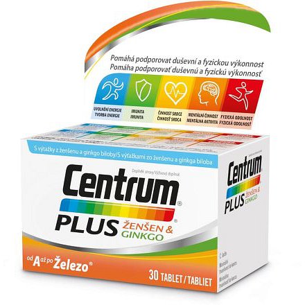 Centrum Plus Ženšen&Ginkgo tbl.30