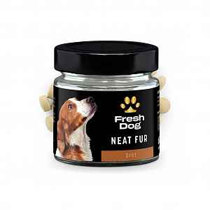 FreshDog NEAT FUR pro krásnou srst 180 tablet