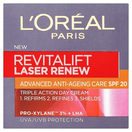 L'Oréal Paris Revitalift Laser Renew denní krém proti stárnutí pleti s OF 20 50ml