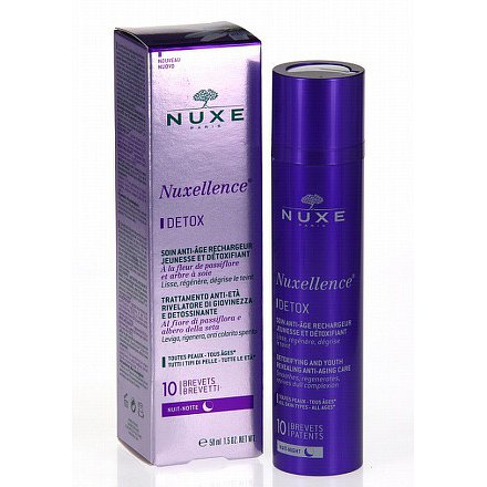 NUXE Nuxellence detoxik. noční péče o pleť 50ml