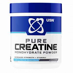 USN Pure Creatine Monohydrate 500g - red fruit