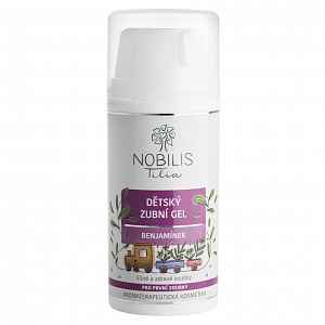 NOBILIS TILIA Dětský zubní gel Benjamínek 100 ml