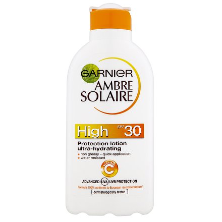 Garnier Ambre Solaire Opalovací mléko OF30  200 ml