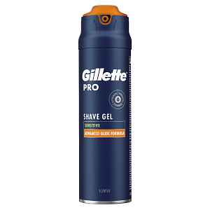 Gillette Pro Sensitive gel na holení 200 ml