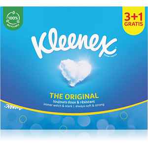 Kleenex Original Box papírové kapesníky 3+1 72 ks