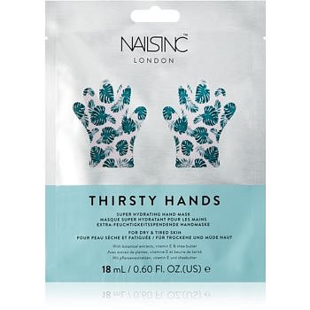 Nails Inc. Thirsty Hands hydratační maska na ruce 18 ml