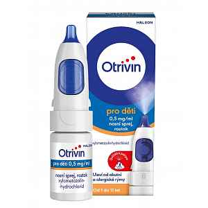 Otrivin pro děti 0,5 mg/ml nosní sprej 10 ml