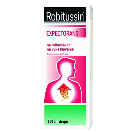 Robitussin Expectorans Odkašláv. perorální sirup 100 ml/ 2 ml
