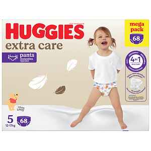 Huggies Extra Care Pants 5 12–17 kg 68 ks box