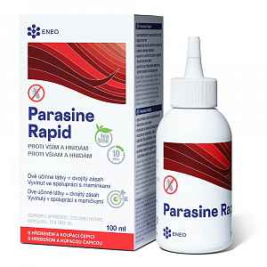 PHYTENEO Parasine rapid 100 ml speciální hřeben a čepice
