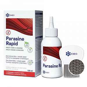 PHYTENEO Parasine rapid 100 ml speciální hřeben a čepice