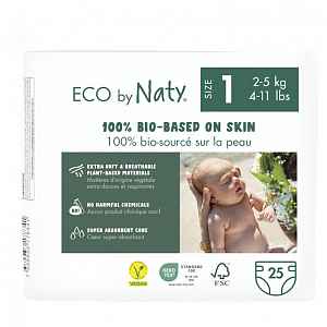 Plenky Naty Newborn 2 - 5 kg (25 ks)