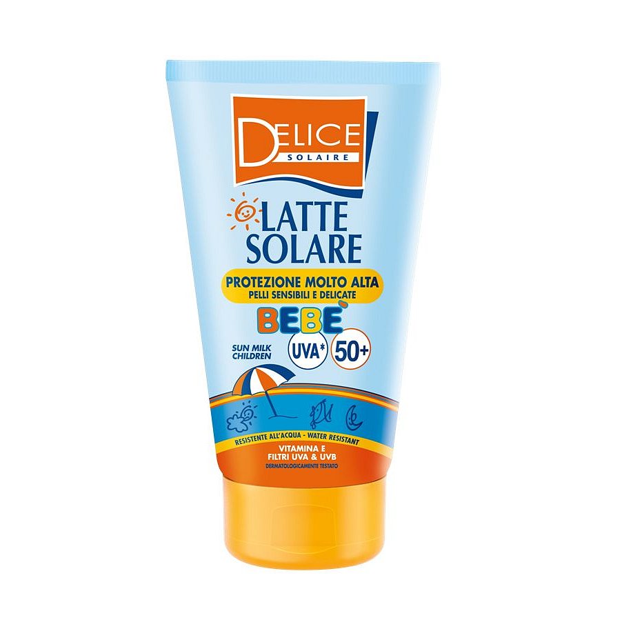 Delice Solaire Sun Milk Children SPF50+ mléko na opalování pro děti 100 ml