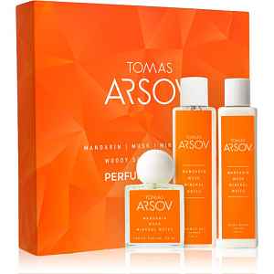 Tomas Arsov Mandarin Musk Mineral Notes dárková sada unisex 3 ks
