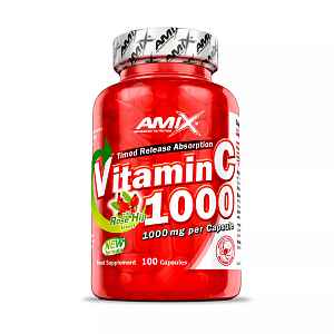 Amix Vitamin C 1000mg, 100 kapslí