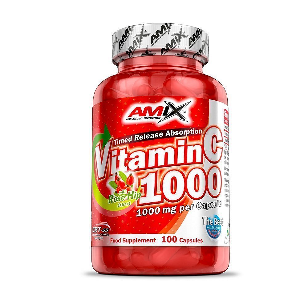 Amix Vitamin C 1000mg, 100 kapslí