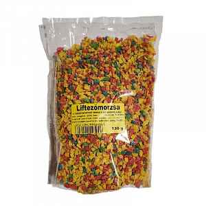 Buki MIX Speciální návnada - plovoucí vločky 130g žluté-červené