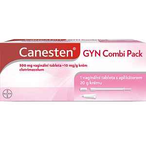 Canesten GYN COMBI PACK, vaginální tableta a krém