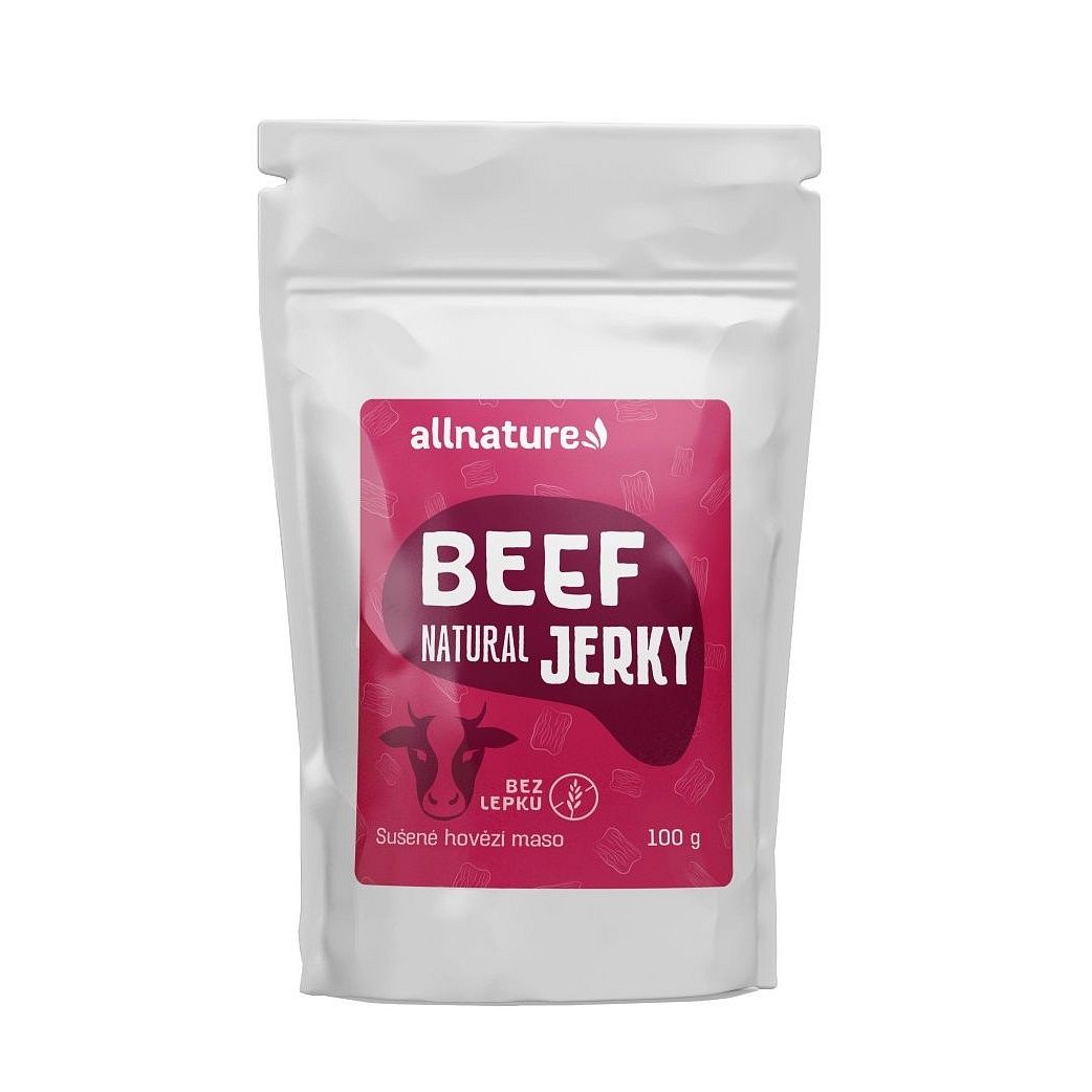 Allnature BEEF Natural Jerky 100 g