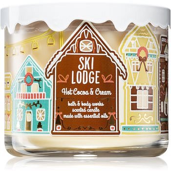 Bath & Body Works Hot Cocoa & Cream vonná svíčka I. 411 g