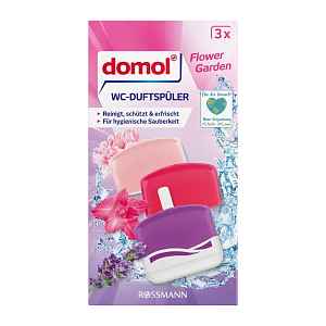 Domol WC blok květinová zahrada mix vůní 165 ml