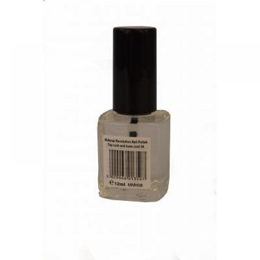 Makeup Revolution Nail Polish Top Coat and Base Coat 10 ml (Podlak a nadlak na nehty)