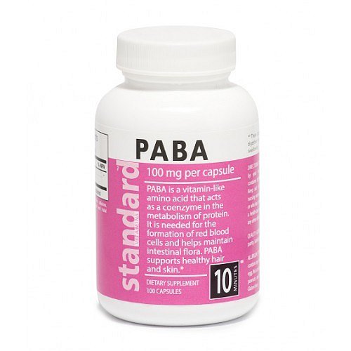 Vitamín B10 PABA 100 mg 100 kapslí