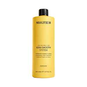 Vyhlazující krém pro dlouhé a nepoddajné vlasy Selective Professional Kera Smooth System Cream Treatment - 500 ml