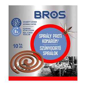 Bros Spirály proti komárům 10 ks